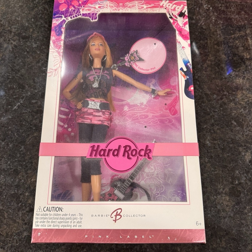 Hard Rock Café Barbie Collector Doll - Original Music Rock & Pop Genre